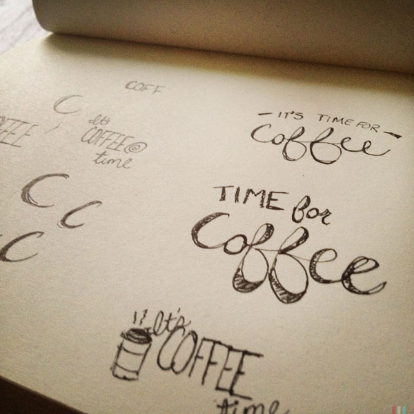 Sketching Coffee Type
