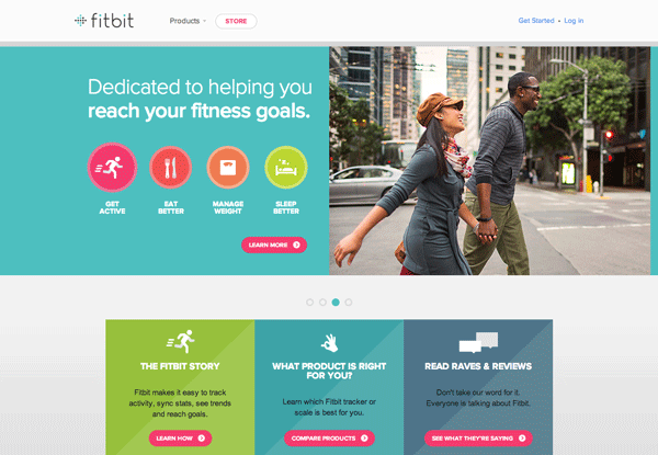 Flat Design - Fitbit.com